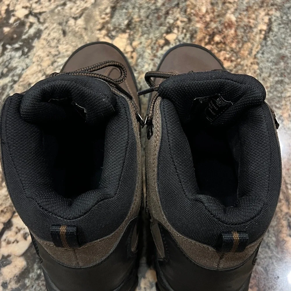 Wolverine Men's Spencer Waterproof Hiking Boots in brown and black SZ 11